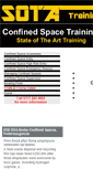 Mobile Screenshot of confined-space-courses.co.uk